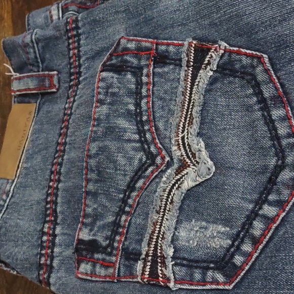 Halifax Men's Vintage Loose Fit Jeans - Picture 2 of 6